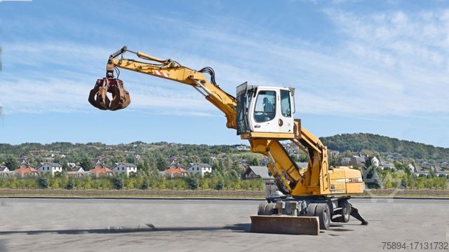 Mobiele graafmachine LIEBHERR PELLE A316 * Umschlagbagger * Topzustand!