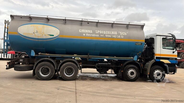 Fahrgestell mit Fahrerhaus Mercedes-Benz actros 4140 (8X4 / EPS / CHASSIS 8M LONGEUR !! ...