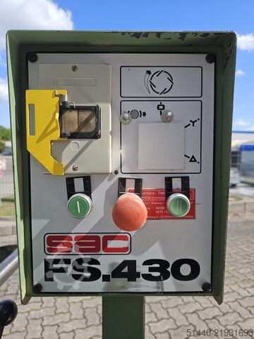 Raboteuse dégauchisseuse SAC FS 430