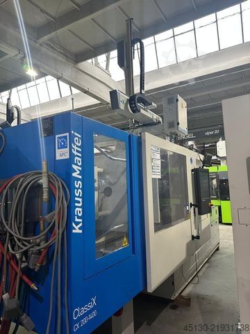 Spritzgießmaschine Krauss Maffei KM 200-1400 CX