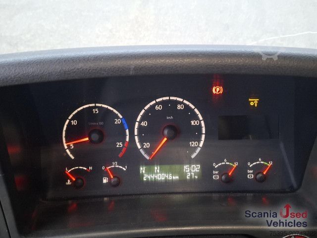 Refrigerator body van Scania R 420 LB6x2MNB Analog Tacho Rohrbahnen Komplettzug