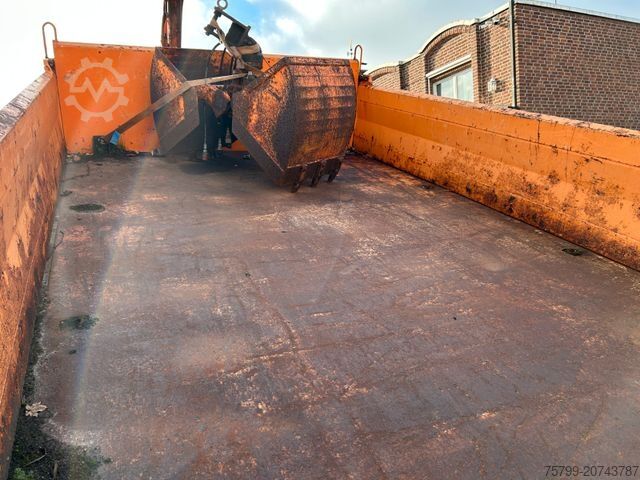 Three-sided tipper truck MAN 18.320 3Skipper + PK 7001K + Greifer 4x4