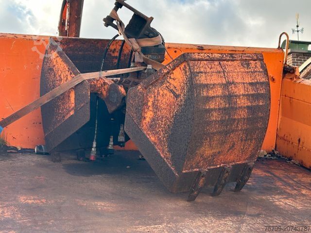 Three-sided tipper truck MAN 18.320 3Skipper + PK 7001K + Greifer 4x4