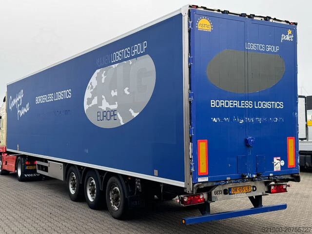 Koffer Tracon Closed Box / BPW-Disc / Double Stock / APK 06-2026