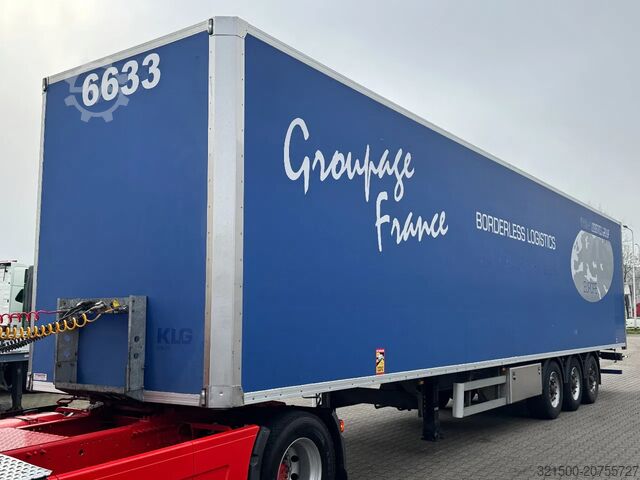 Koffer Tracon Closed Box / BPW-Disc / Double Stock / APK 06-2026