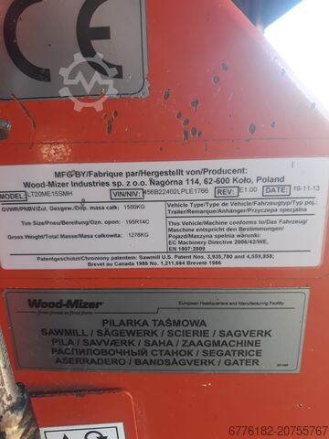 Pásová pila Wood-Mizer LT20B