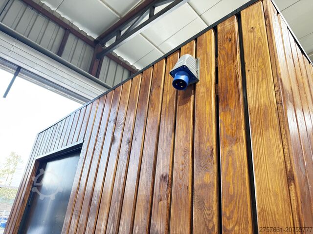 Contenedor habitable Cafe Container / Bürocontainer / Baucontainer Modell EICHE IMBISS MINI