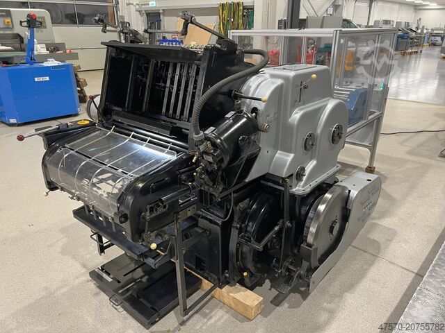 Máquina de estampación en caliente Heidelberg Cylinder KSB 40×57 Hot Stamping machine