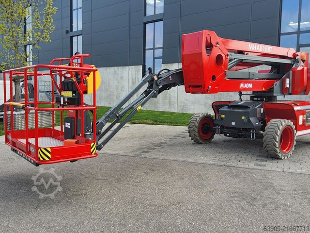 Przegubowa teleskopowa platforma robocza Magni MHAB18RT