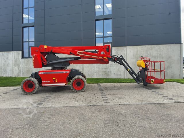 Przegubowa teleskopowa platforma robocza Magni MHAB18RT