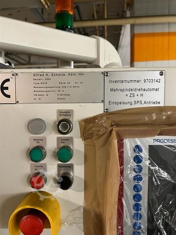 Multi-spindel staafautomaat SCHÜTTE SG 18