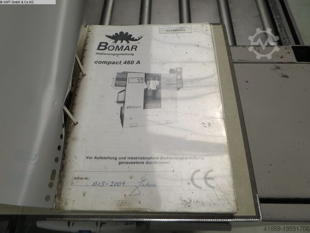 Automatische lintzaag - horizontaal BOMAR - VOLLAUTOMAT Compact 460A