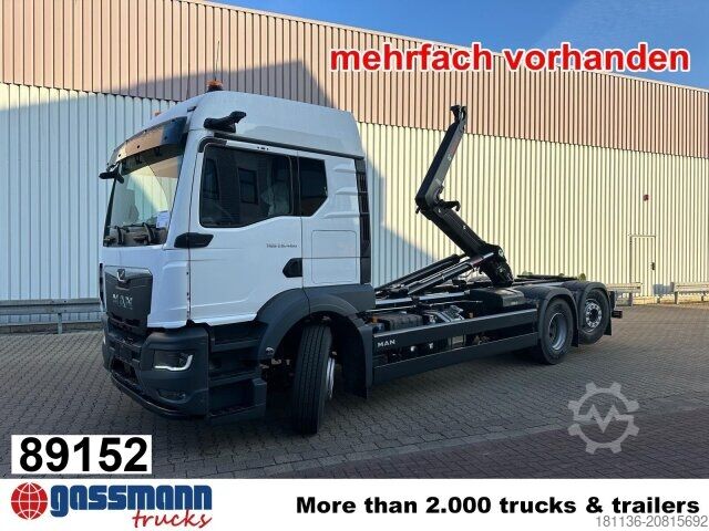 Kroghejselastbil MAN TGS 26.480 6x2-4 BL CH, Lenk-/Lift, OptiView, LED,