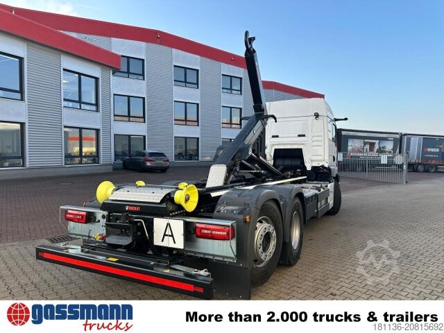 Haakarm vrachtwagen MAN TGS 26.480 6x2-4 BL CH, 3x VORHANDEN! Lenk-/Lift,