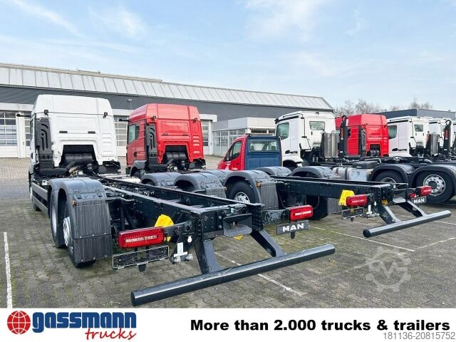 Lastbilchassis MAN TGS 26.480 6x2-4 BL CH, Lenk-/Lift, OptiView, LED,
