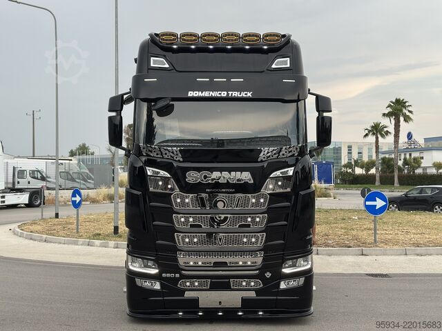 Trattore stradale standard SCANIA 660S CHROME EDITION FULL PNEUMATIC