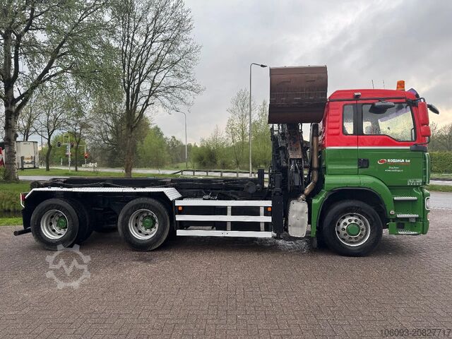 Kabelsysteem MAN TGA 26.360 6 X 4  Handgeschakeld met HMF Z Kraan