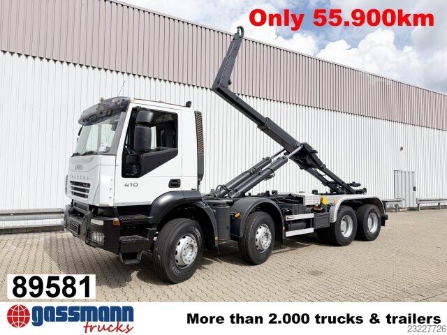 Hakowiec Iveco Trakker AD340T41/P 8x4, EEV, Standklima