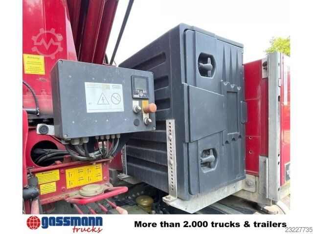 Düz kasa kamyon MAN TGS 18.420 4x4 BB, MKG HLK 341-6 Kran Funk