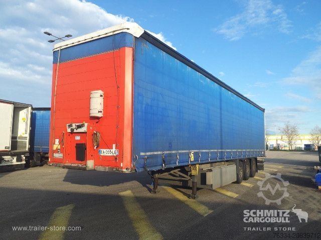 Open semitrailer with tarp Schmitz Cargobull Semitrailer Curtainsider Standard