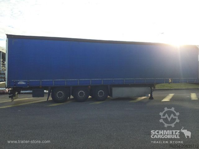 Open semitrailer with tarp Schmitz Cargobull Semitrailer Curtainsider Standard