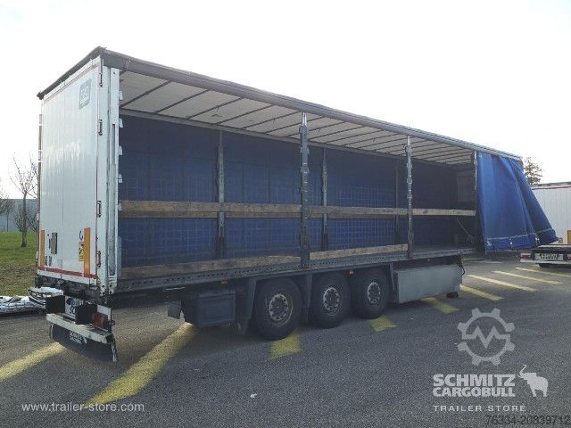 Open semitrailer with tarp Schmitz Cargobull Semitrailer Curtainsider Standard