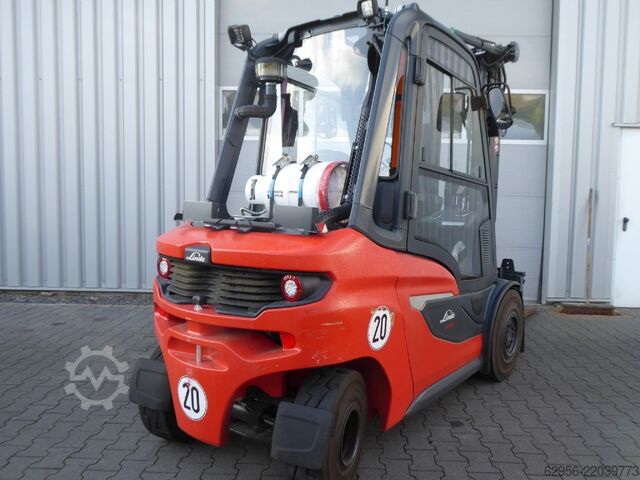 LPG targoncák Linde H35T-01
