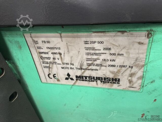 Targonca Mitsubishi FB50N