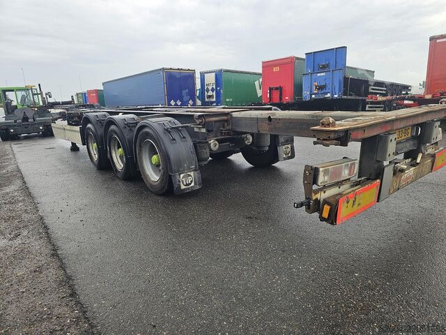 Transport av containrar KRONE SD-ALL CONNECTIONS -BPW DRUM.
