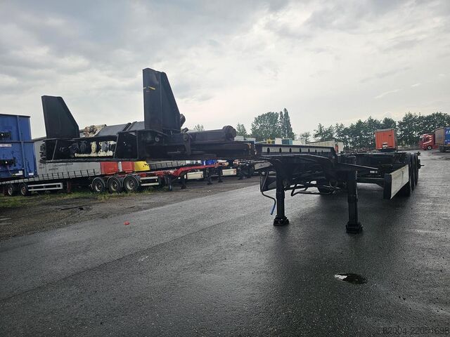 Transport av containrar KRONE SD-ALL CONNECTIONS -BPW DRUM.