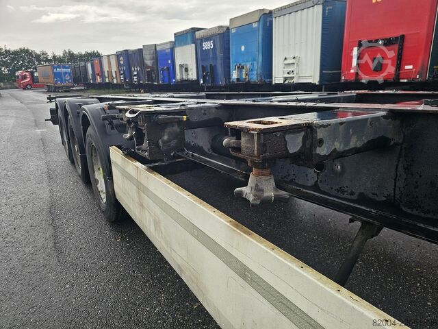 Transport av containrar KRONE SD-ALL CONNECTIONS -BPW DRUM.