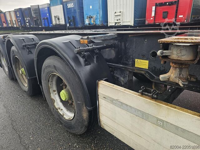 Transport av containrar KRONE SD-ALL CONNECTIONS -BPW DRUM.