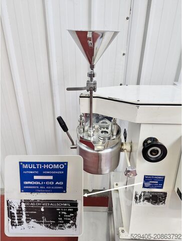 Vacuümmenger Brogli + CO AG Multi-Homo 5 CI 2563