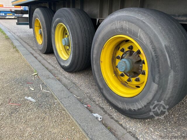 Flatbed Haan OPL 45 Heavy Duty / Rungen-Potholes /BPW / 2x L...