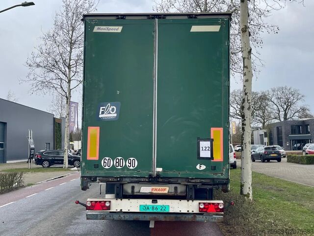 Posuvné plachty Fruehauf SAF,  pallet box, sliding  roof