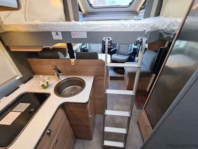 Autocaravana semi-integrada DETHLEFFS Just Camp T 7052 EB *LiFePo*Solar*Navi*