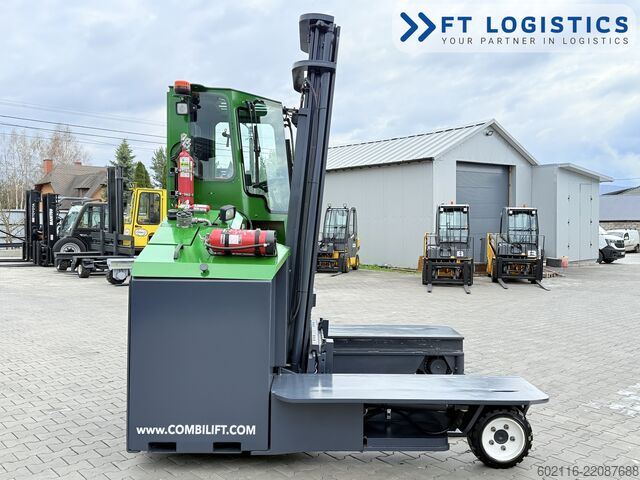 Wózek widłowy czterokierunkowy Combilift C5000ET DUPLEX 4400 FREE-LIFT HEATING