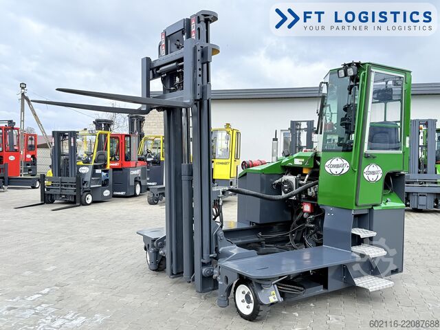 Wózek widłowy czterokierunkowy Combilift C5000ET DUPLEX 4400 FREE-LIFT HEATING