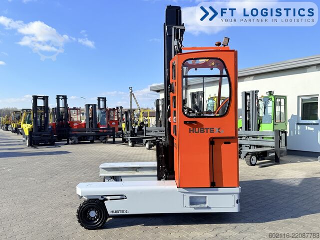 čtyřcestný vysokozdvižný vozík Hubtex DQ45G DUPLEX 5000 FORK-POSITIONER CABIN