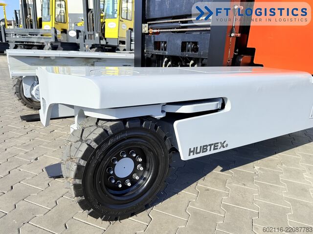 čtyřcestný vysokozdvižný vozík Hubtex DQ45G DUPLEX 5000 FORK-POSITIONER CABIN