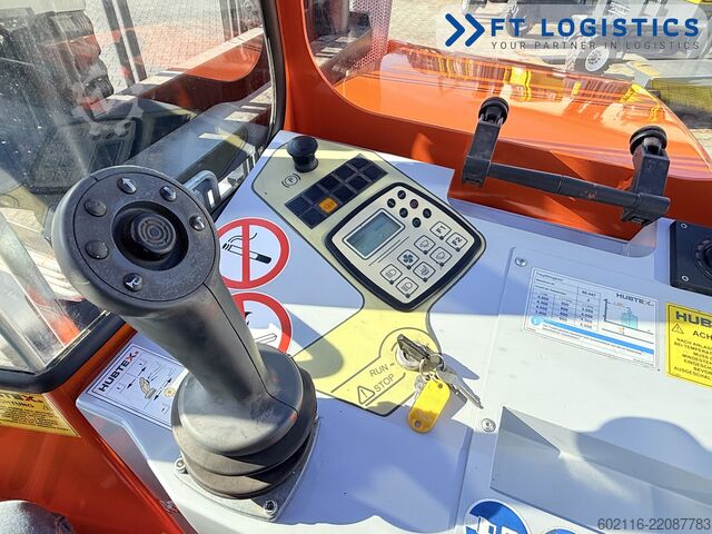 čtyřcestný vysokozdvižný vozík Hubtex DQ45G DUPLEX 5000 FORK-POSITIONER CABIN