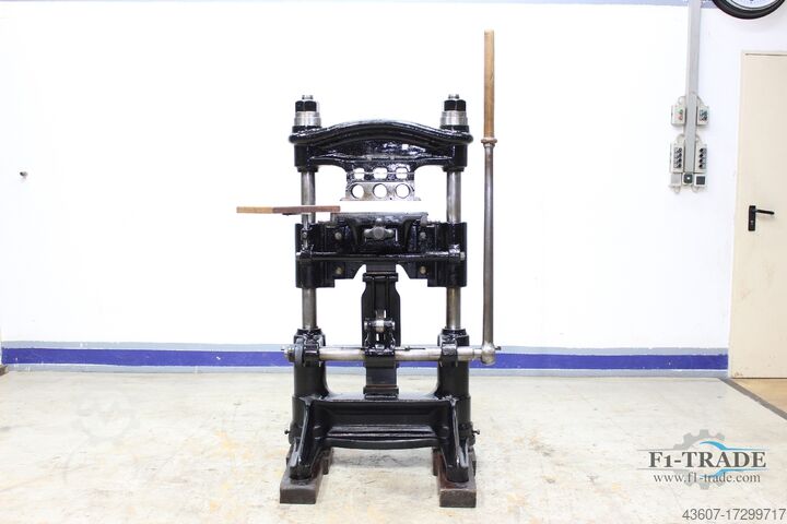 Tuimelpers voor reliëfdruk - Embossingstempelpers Karl Krause KHP