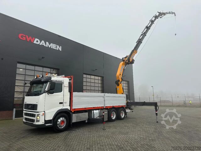 Vinç kamyonu Volvo FH 480 6x4 Effer 525/6S + Fly Jib 6S ,Winch Euro 5