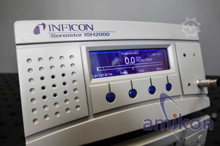 AP57 Wasserstoff Lecksuchsystem Komplett Inficon Sensistor ISH2000 u. TGF10