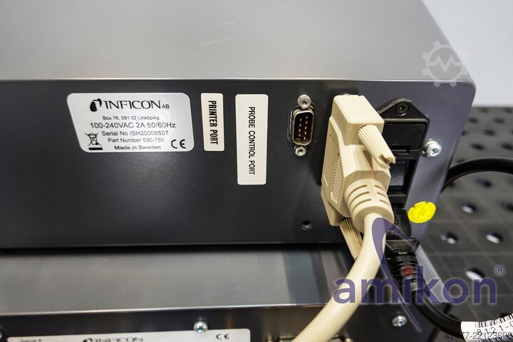 AP57 Wasserstoff Lecksuchsystem Komplett Inficon Sensistor ISH2000 u. TGF10