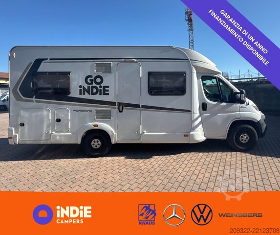 Halvintegreret autocamper Fiat Ducato Weinsberg Carasuite del 2019 Manual | Fully equipped