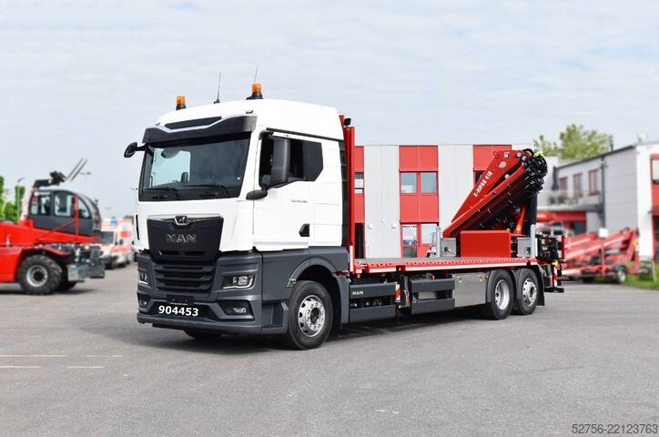 Φορτηγό γερανού MAN TGX 26.400 mit Hiab Ladekran