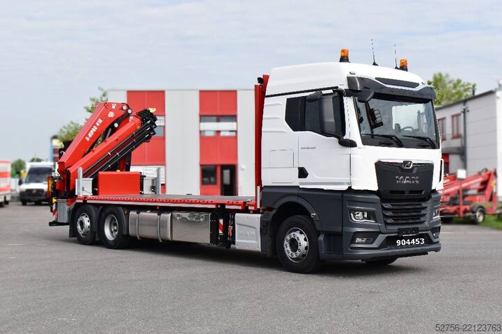 Φορτηγό γερανού MAN TGX 26.400 mit Hiab Ladekran