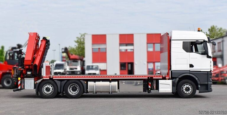 Φορτηγό γερανού MAN TGX 26.400 mit Hiab Ladekran