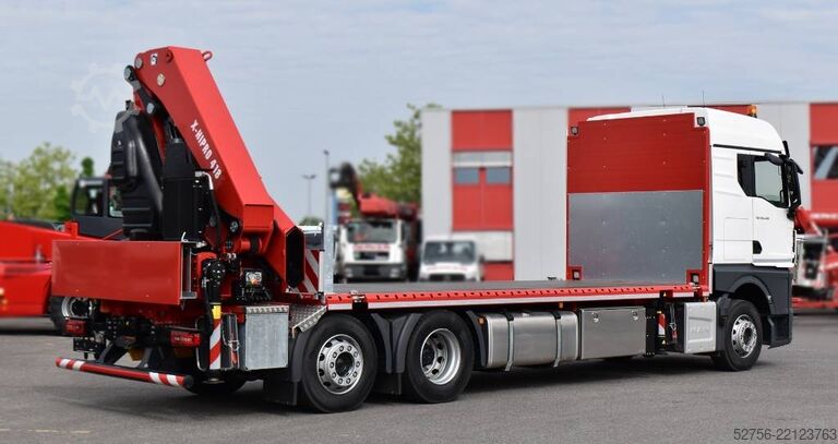 Φορτηγό γερανού MAN TGX 26.400 mit Hiab Ladekran